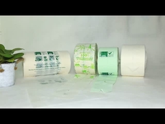 ফ্ল্যাট টপ বায়োডেগ্রেডেবল প্রোডাক্ট ব্যাগ কাস্টম কম্পোস্টেবল ফল এবং সবজি ব্যাগ